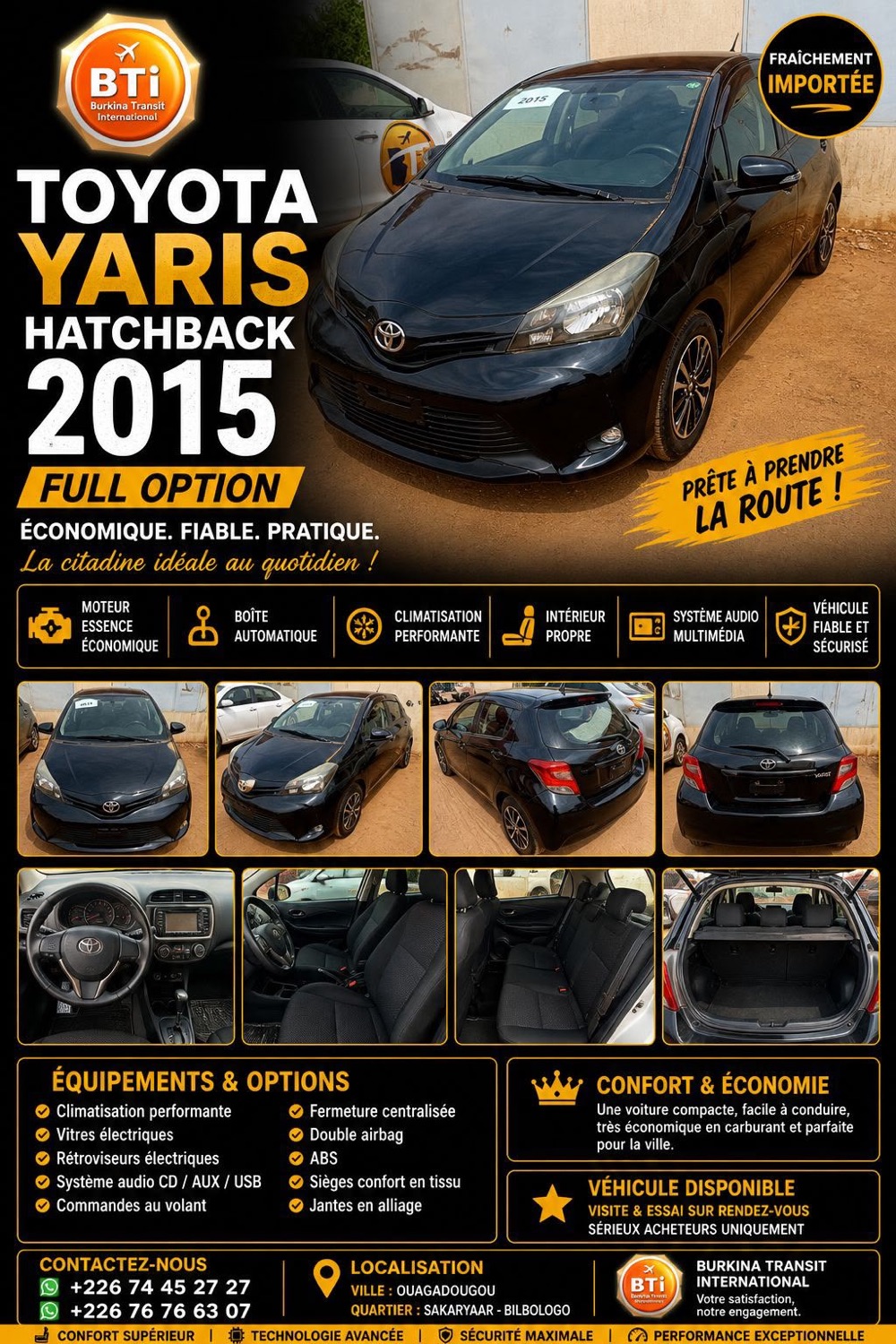 Toyota Yaris Hatchback 2015